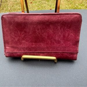 Hobo the Original Elegant Red/Burgundy Women's Clutch